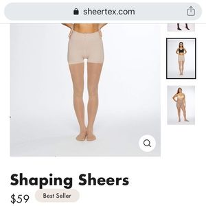 Sheertex shaping sheers - large, light, NWOT